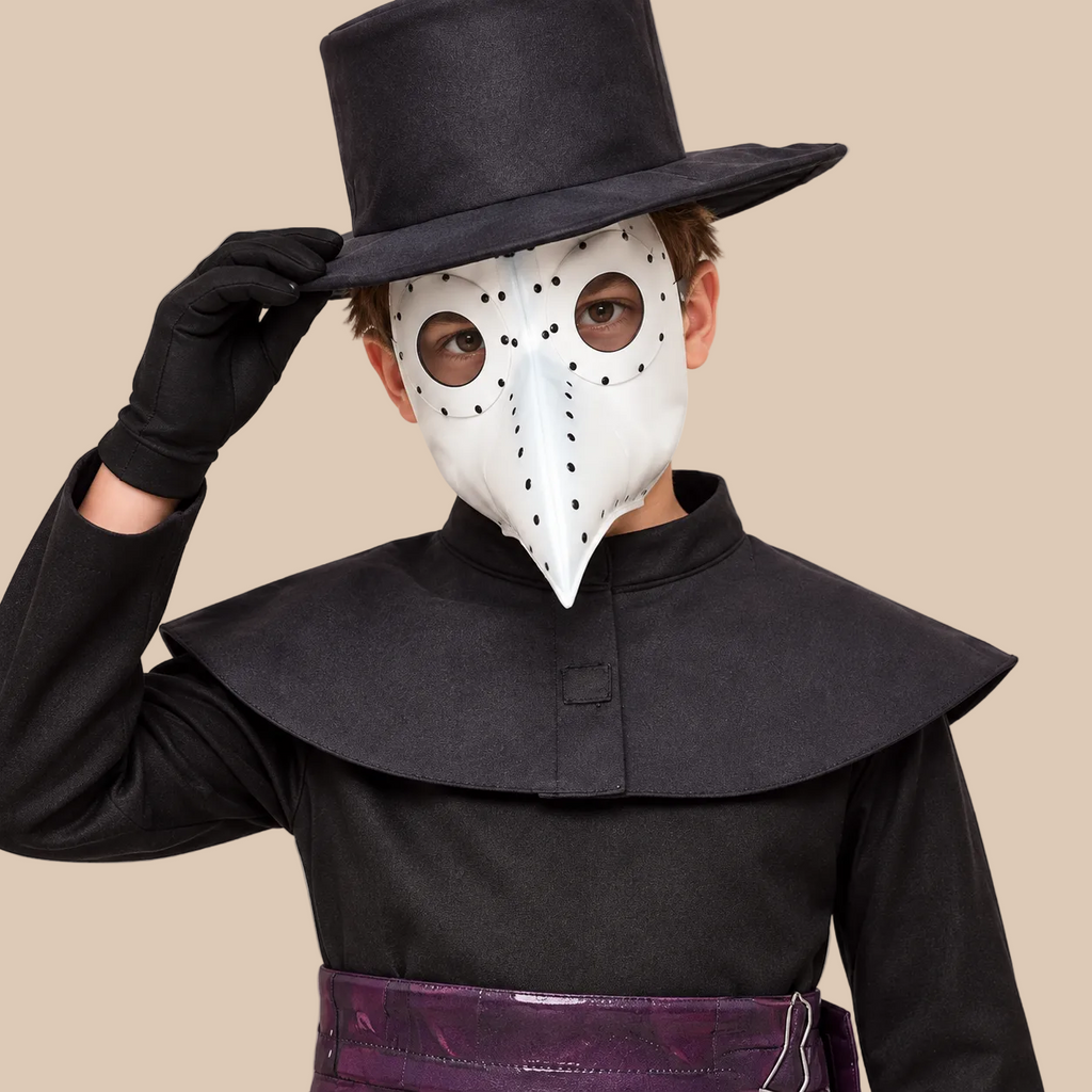 Kids’ Black Plague Doctor Halloween Costume