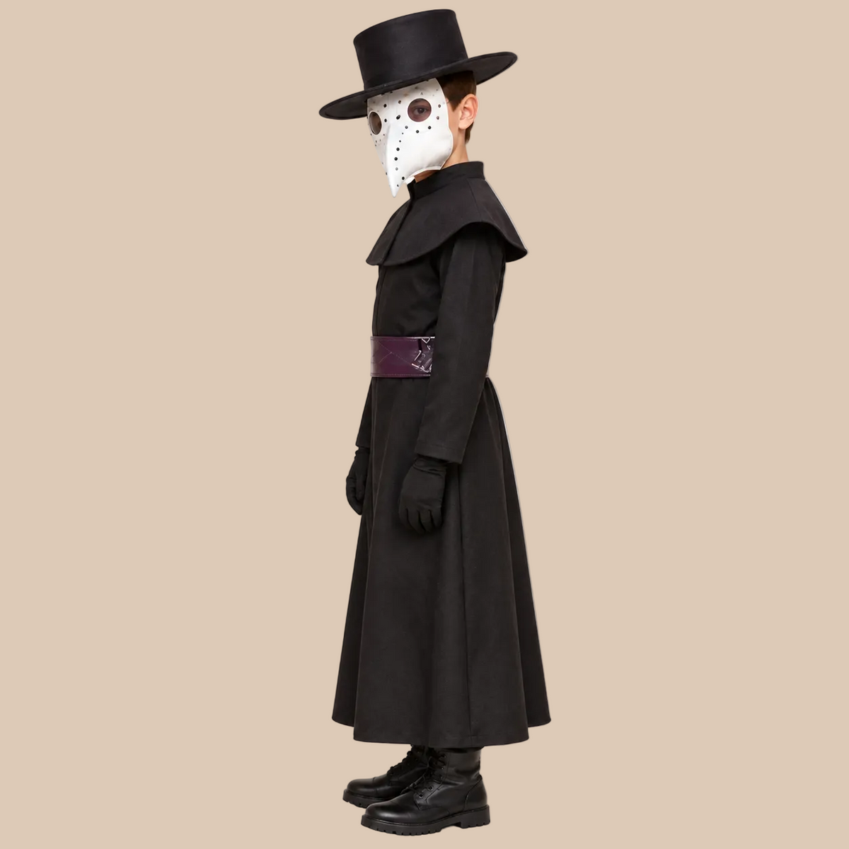 Kids’ Black Plague Doctor Halloween Costume