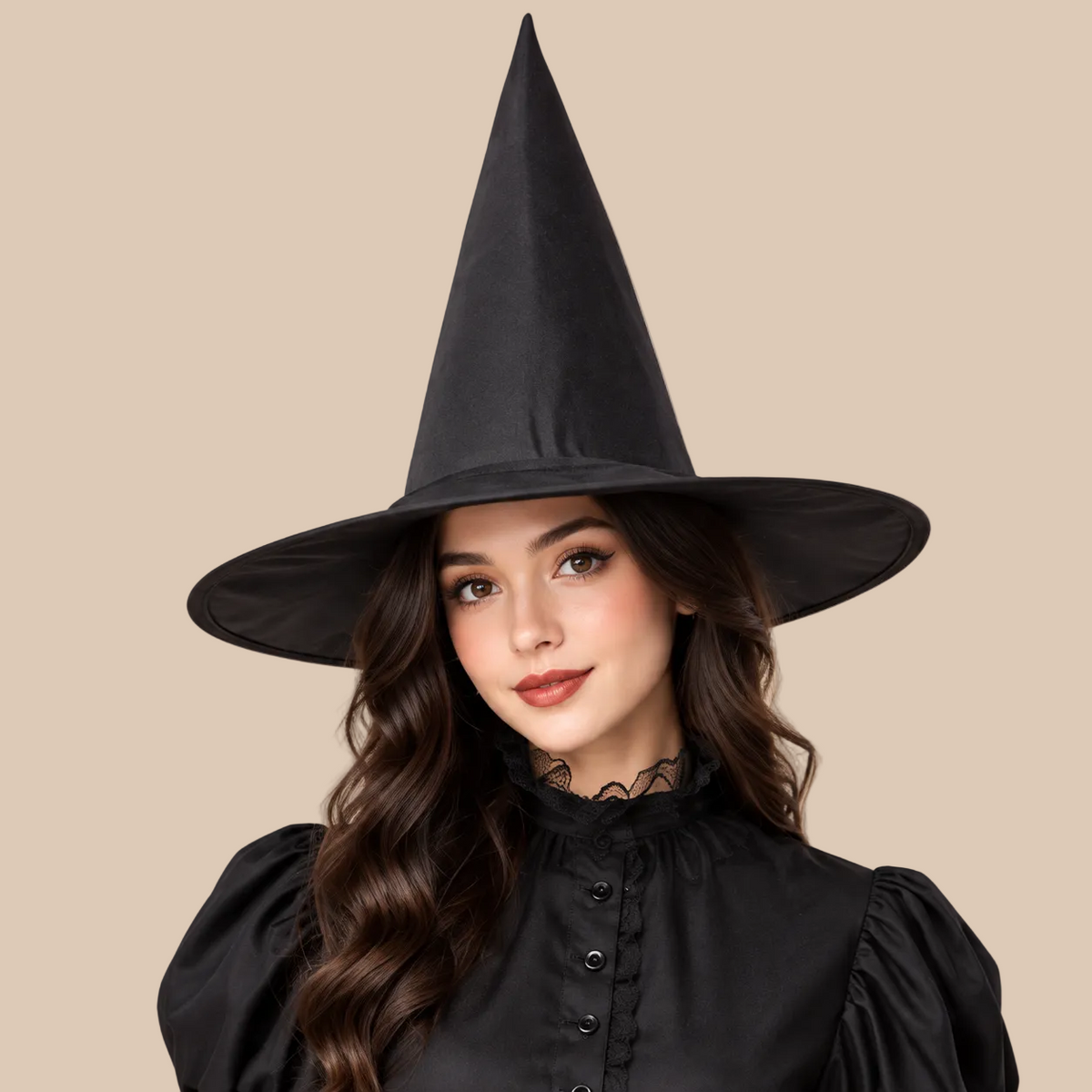 Women’s Classic Black Witch Costume Set