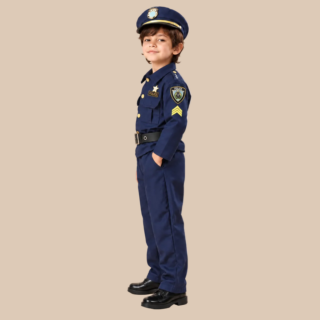 Kids’ Navy Police Officer Costume