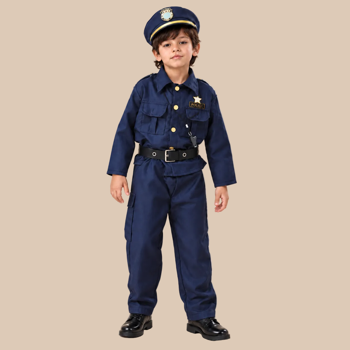 Kids’ Navy Police Officer Costume