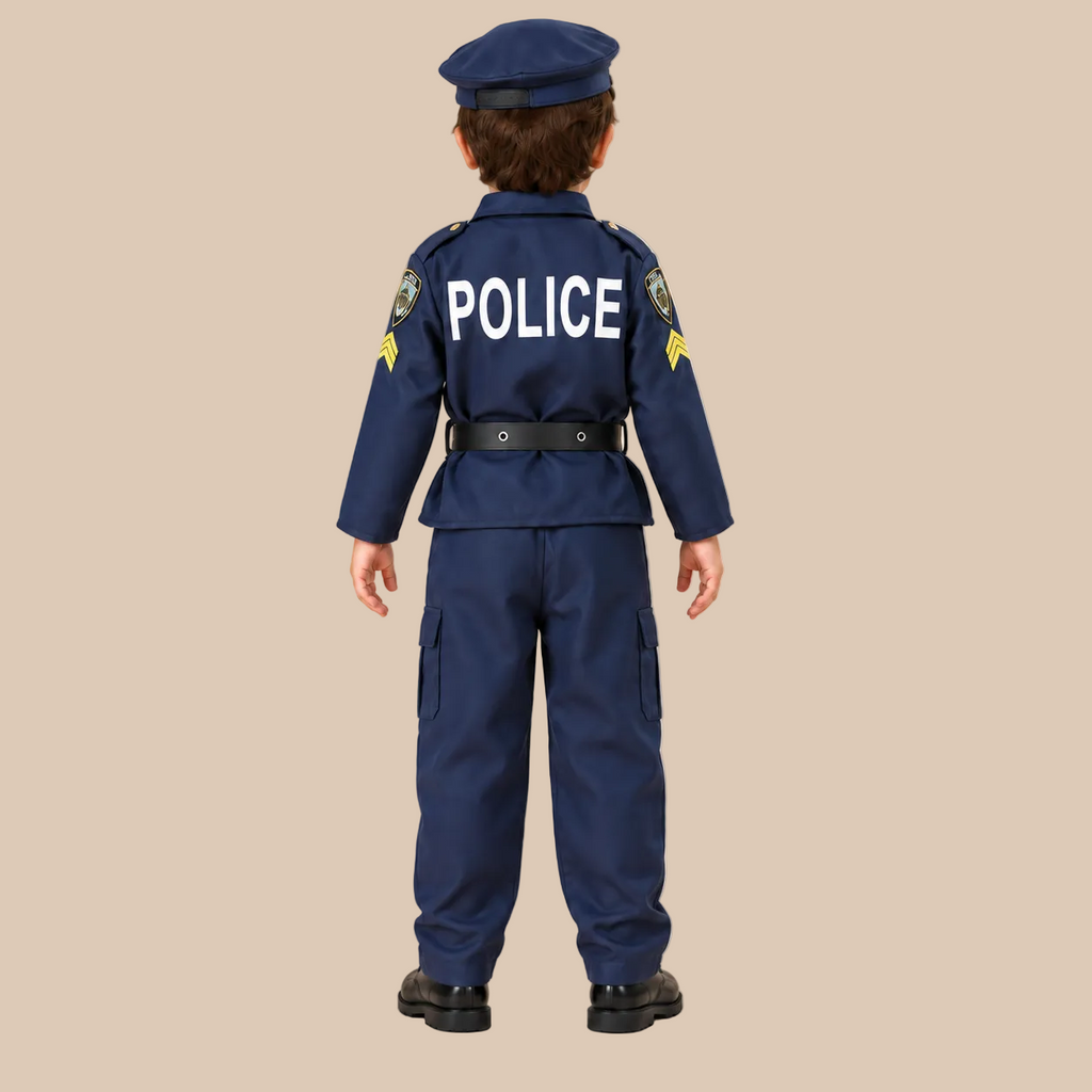 Kids’ Navy Police Officer Costume