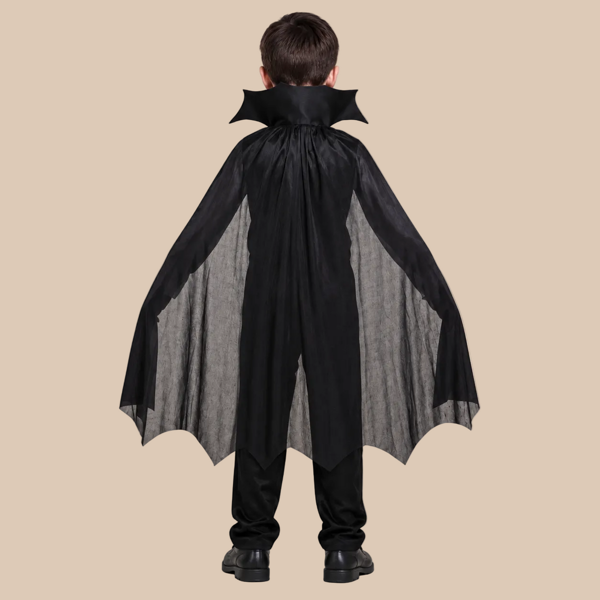 Kids’ Red & Black Vampire Halloween Costume