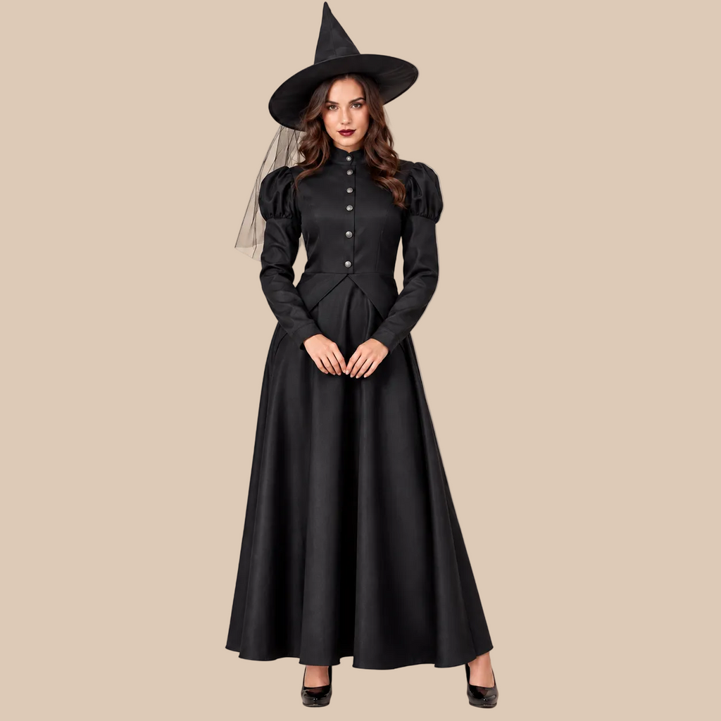 Women’s Classic Black Witch Halloween Costume